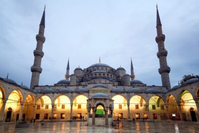 1-Day Private Istanbul Layover Tour - Blue Mosque: six minarets, blue tiles, and the clock on your side
