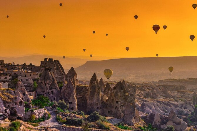 3 Days 2 Night Istanbul to Cappadocia Tour+Hot air Balloon Tour - Day 3: Love Valley balloon viewing, Rose Valley ATV, and the flight back
