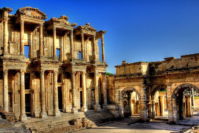 7N 8D Full Package Highlight Turkey Trip - Ephesus on Day 4: Hadrian’s Temple, the Theater, and Meryemana