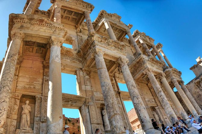 8 Day Turkey Tour; Istanbul, Gallipoli, Troy, Pergamon, Ephesus, Pamukkale - Pamukkale white terraces and Hierapolis: seeing travertines as mineral deposits