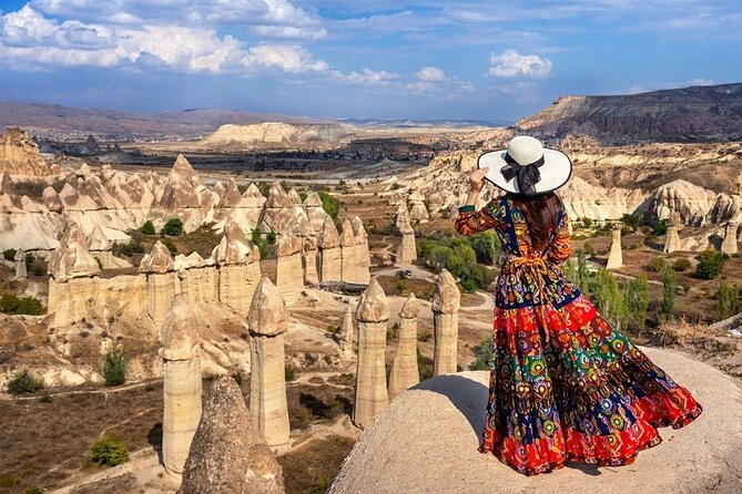 all inclusive/Day Trip Istanbul to Cappadocia Red Tour w Flight - Pasabag (Monks Valley): three-headed fairy chimneys in included time