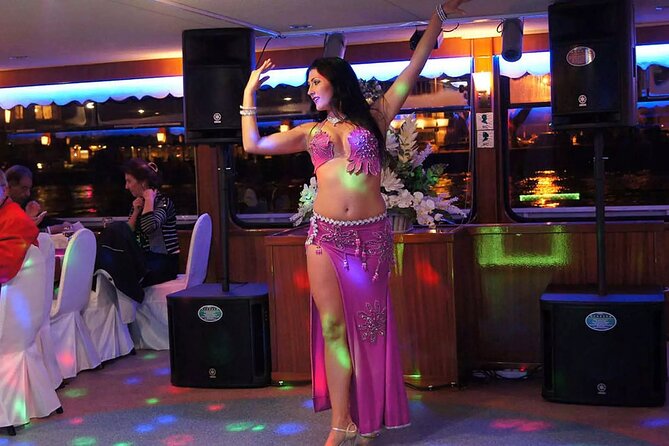 All Inclusive; Istanbul Bosphorus Dinner Cruise with Live Shows&Unlimited Drinks - Dolmabahçe Palace area: Ottoman power in bright night architecture
