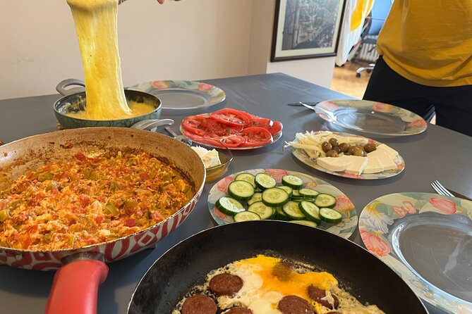 Authentic Turkish Antioch Breakfast with Local Sisters - Eggs with Sucuk: The Spicy Sausage Lesson