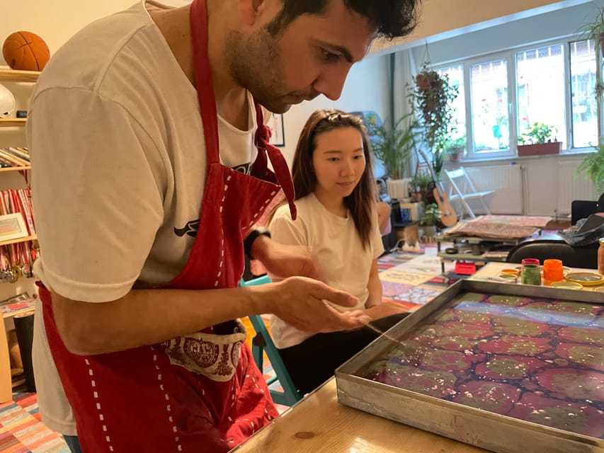 Authentic Turkish Art Marbling - Ebru - with Locals at Home - Why the home setting changes everything