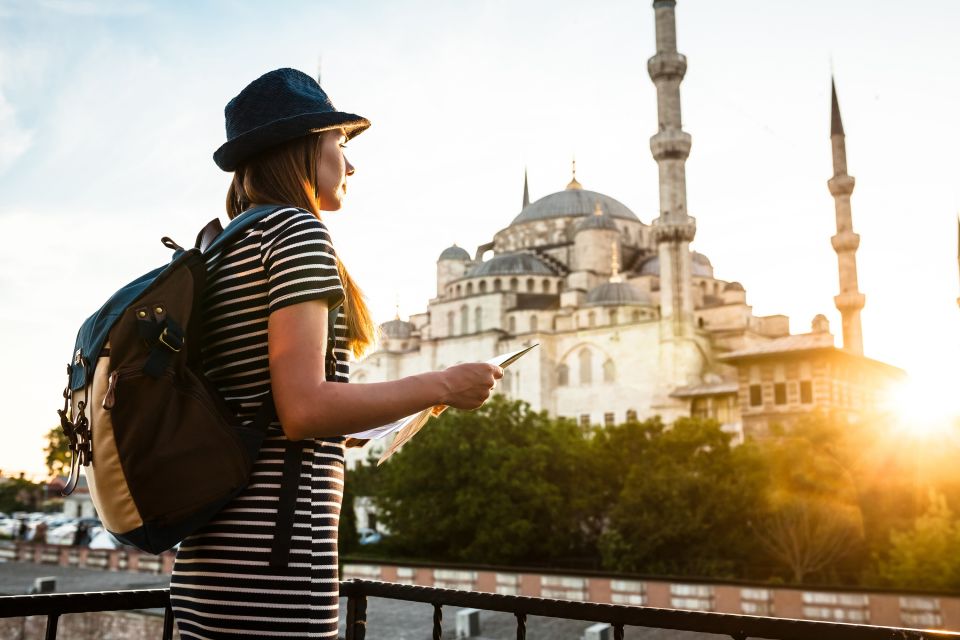 Blue Mosque: Art and Symbolism Guided Group Walking Tour - Photo tips that help you frame the Blue Mosque faster