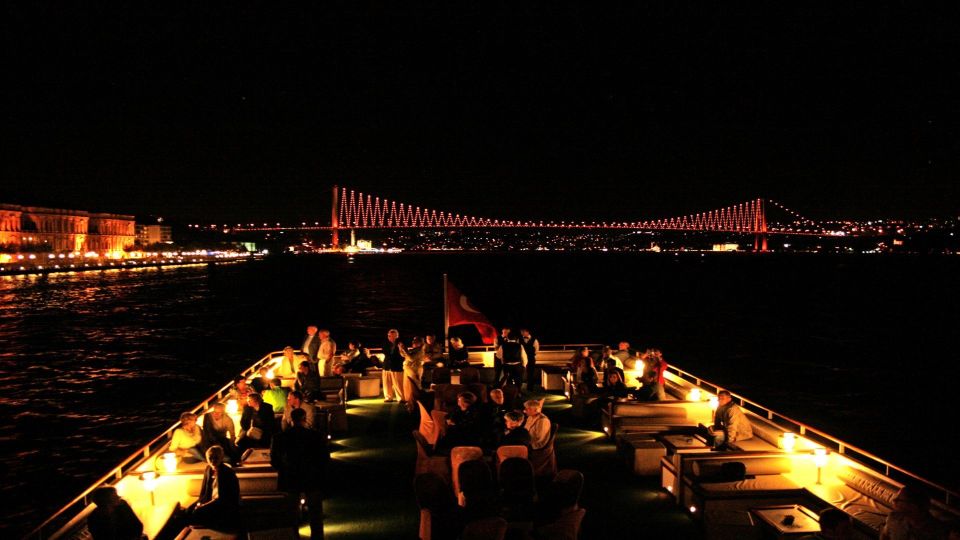 Bosphorus: Dinner Cruise with Live Performances Experience - Drinks and atmosphere: what included means on this cruise