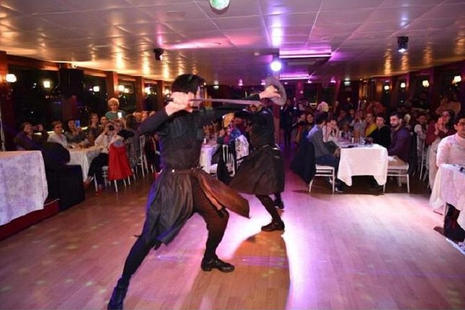 Bosphorus Dinner Show Cruise With Non Alcoholic Menu ISTANBUL Dinner cruise - Sightseeing stops: why Blue Mosque, Topkapi, and Leander’s Tower matter