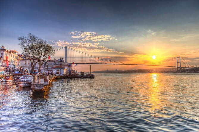 Bosphorus Private Sunset Cruise on a Yacht with Wine - Galata Tower at Night: UNESCO on the Skyline