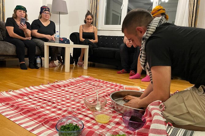 Çiğ Köfte Cooking Class/Night with Traditional Music At Home - The first stage: ingredients and spice talk before your hands get involved