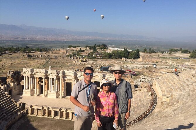 Day Tour to Pamukkale from/to Istanbul - Pamukkale terraces: calcium-rich thermal water at about 35°C