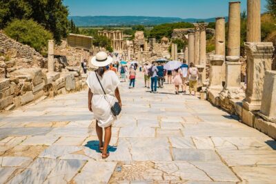 Ephesus and Pamukkale Tours 2 Days 1 Night from Istanbul by plane - Ephesus: Celsus, the Amphitheatre, and the city you can still walk through