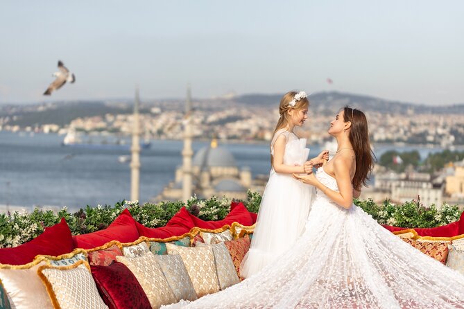Flying Dress Photography on an Iconic Rooftop in Istanbul - Key points before you book
