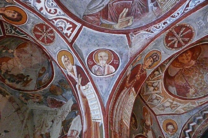 From Istanbul: 2-Day Cappadocia Private Tour by Plane - Göreme Open Air Museum: frescoes and the best-known cliffside church setting