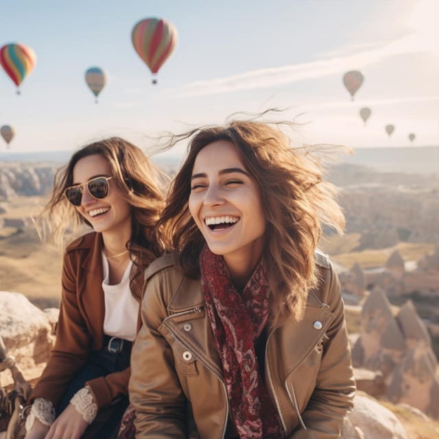From Istanbul: 2-Day Cappadocia Trip w/ Flight and Transfers - Day 2 early: optional hot air balloon and a 2 km walk through Çavuşin/Red Valley