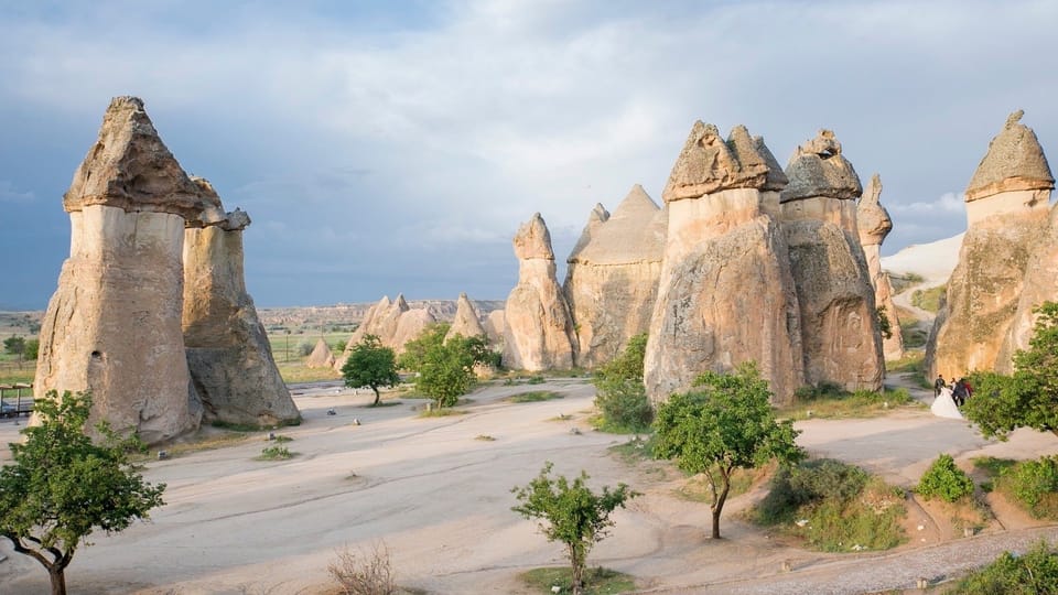 From Istanbul: Cappadocia Day Trip w/Flight - Pasabag (Monks Valley): multiple-headed fairy chimneys at their best