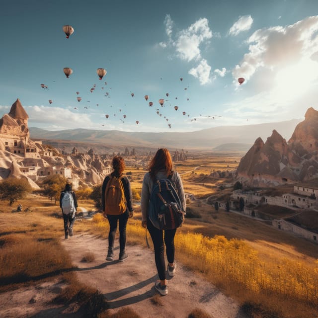 From Istanbul: Complete 3-Day Cappadocia Tour & Flights - Day 2: Cavusin village, Red Valley, Underground City, Pigeon Valley
