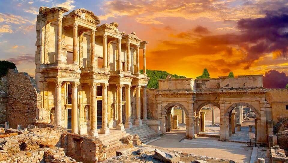 From Istanbul: Ephesus and House of Virgin Mary Day Trip - Isa Bey Mosque and Selçuk: delicate Seljuk architecture below Saint John