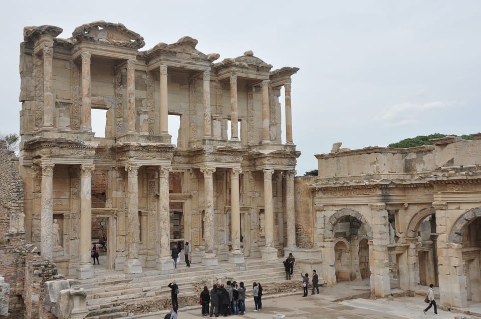 From Istanbul: Ephesus Tour with Roundtrip Flight - The Big Photo Stops: Celsus Library and the Grand Theater