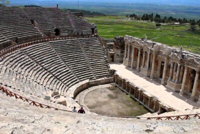 From Istanbul: Private Pamukkale and Hierapolis Day Tour - Hierapolis Ruins: Roman Theater, Thermal Baths, and Byzantine Echoes