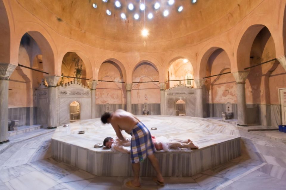 From Istanbul: Turkish Bath Experience - Entering the ritual: waistcloth, clogs, and the dome heat