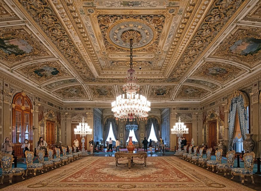 Guided Dolmabahce Palace Tour with Bosphorus Sunset Cruise - Ceremonial Hall and Palace Art: The Stuff Your Eyes Keep Re-checking