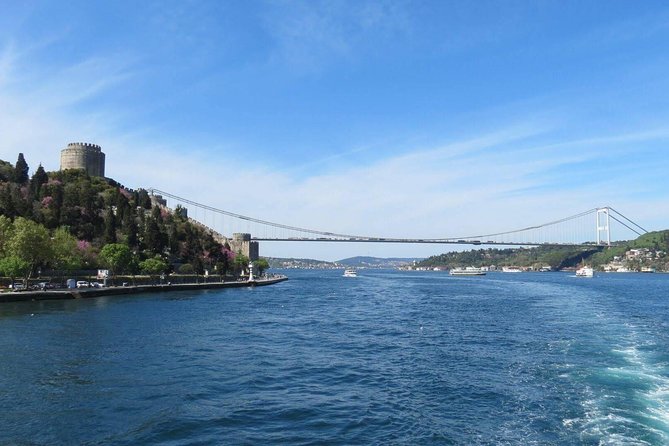 Half Day Morning Bosphorus Cruise & Spice Bazaar visit (Bus and Boat Tour) - From the bus: Golden Horn, Balat, and landmark facades