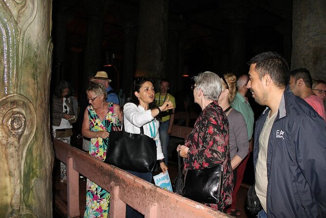 Highlights of Istanbul with Private Tour Guide Zerrin - Basilica Cistern: going underground to see Medusa-style sculpture