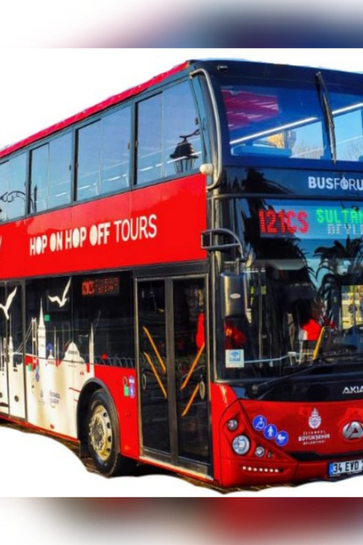 Istanbul: 48-Hour Hop-On Hop-Off Double Decker Bus Ticket - A 48-hour double-decker view of Istanbul, on your terms