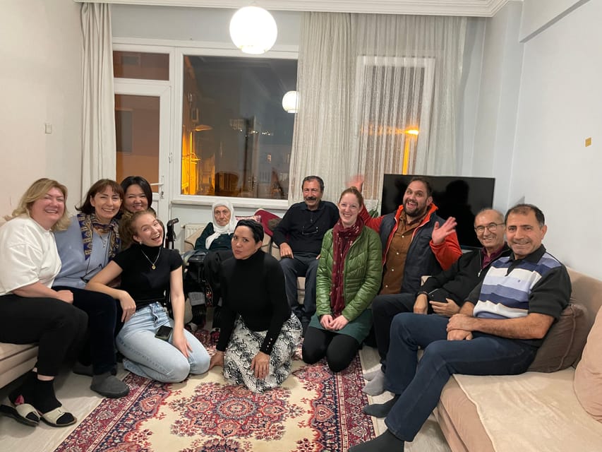 Istanbul Authentic Turkish Family Dinner with Eastern Family - The Storytelling Part: Warm Chats, Turkish Life, and Kurdish Culture