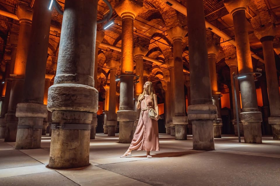 Istanbul: Basilica Cistern Skip-the-Line Entry Ticket - 336 columns, reflections, and the sound of water
