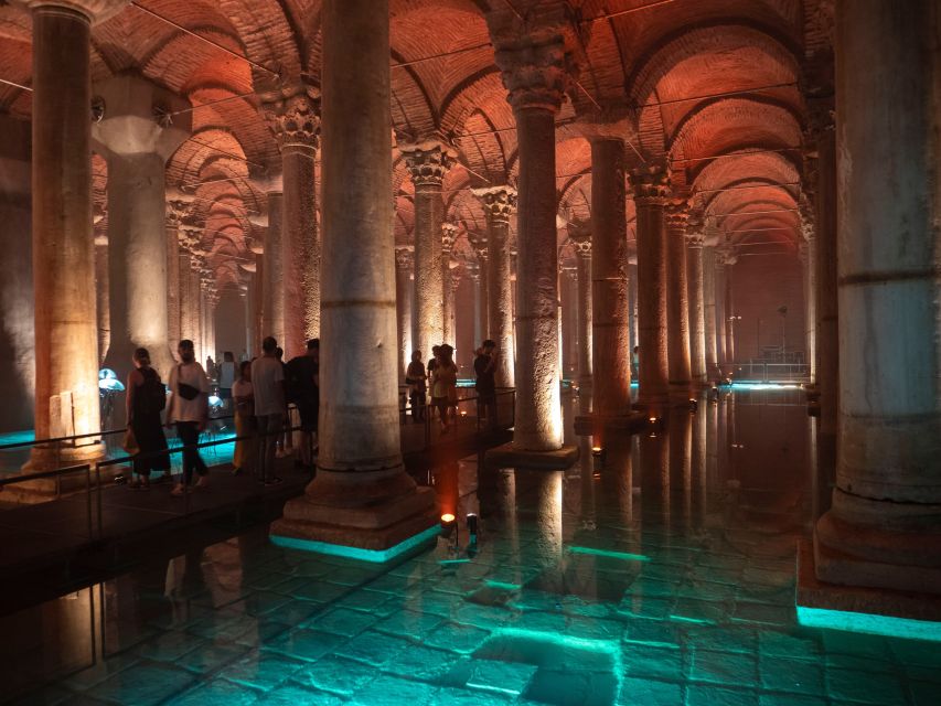 Istanbul: Basilica Cistern Walking Tour with Entry Ticket - Inside the cistern: what the 1.5-hour walking route feels like