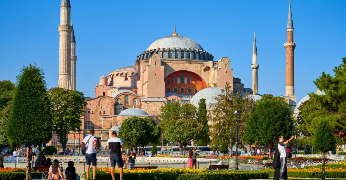 Istanbul: Best of Old City Full-Day Tour with Transfers - Blue Mosque: the skyline view, plus the story behind it