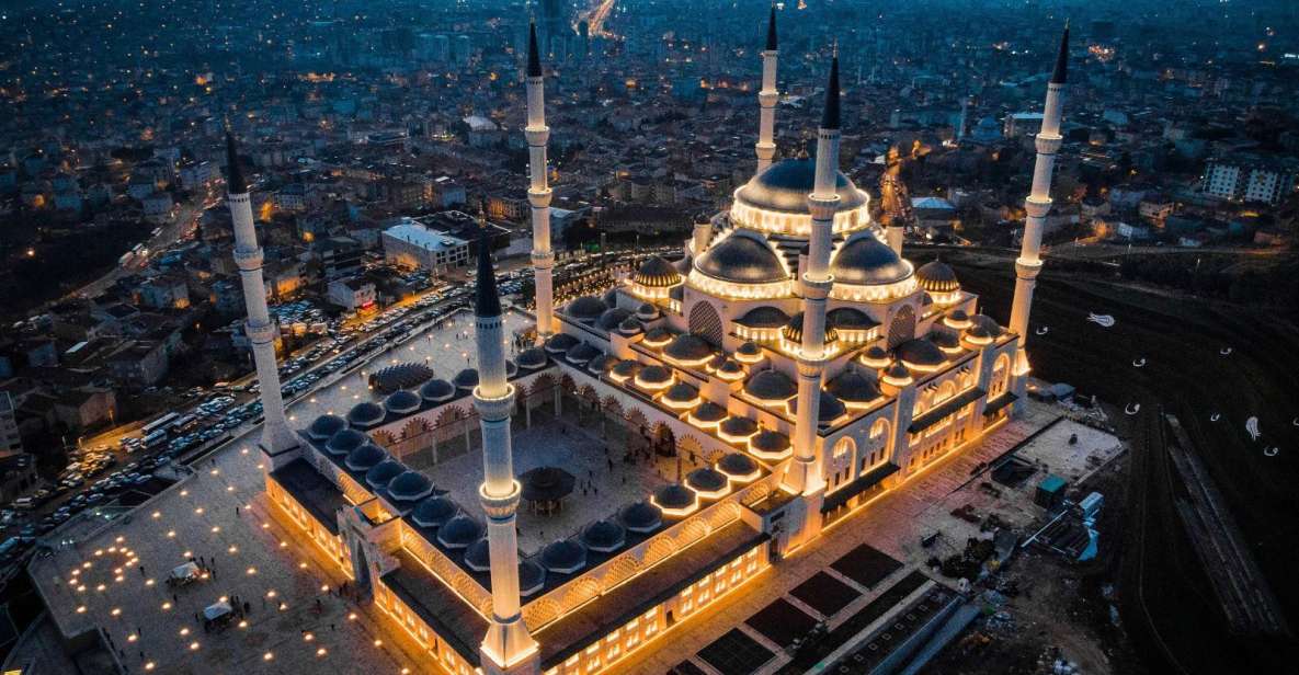 Istanbul: Best of One Day Two Continents Tour, Europe&Asia - Çamlıca Hill and Çamlıca Mosque: the Istanbul skyline moment