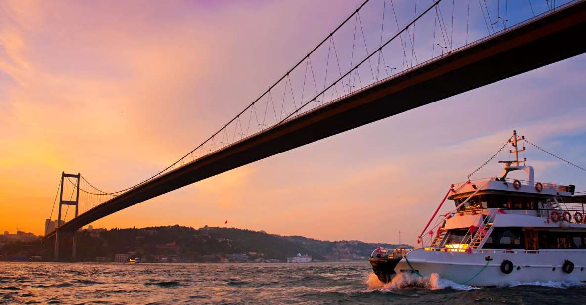 Istanbul: Bosphorus Boat Tour and Two Continents with Lunch - The Bosphorus Bridge Drive: Quick Europe-to-Asia Energy