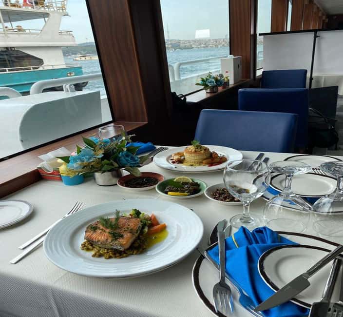 Istanbul Bosphorus Dinner Cruise Tour - Private Table - Drinks Plan: Unlimited Soft Drinks and Two Included Alcoholic Drinks