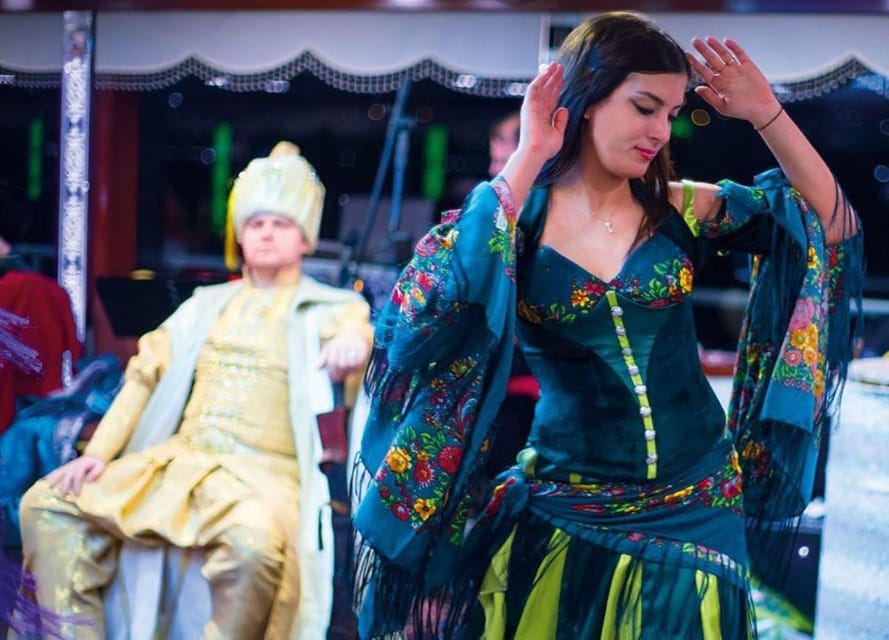 Istanbul: Bosphorus Dinner Cruise with Entertainment - The route at night: bridges, palaces, and Maiden’s Tower