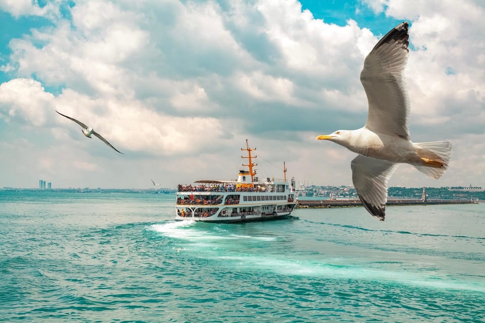 Istanbul: Bosphorus Strait Sightseeing Cruise & Audio Guide - Bosphorus Bridge Photo Stop: Turning Speed Into Great Photos
