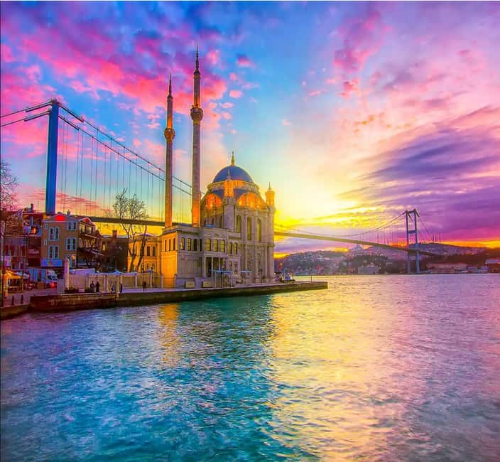 Istanbul Bosphorus Sunset Guided Cruise Tour - The View Highlights: From Hagia Sophia to Galata Tower