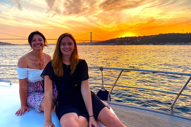 Istanbul Bosphorus Sunset Yacht Cruise With Live Guide And Snacks - Getting on the boat in Beyoğlu: meeting point and no-pickup reality