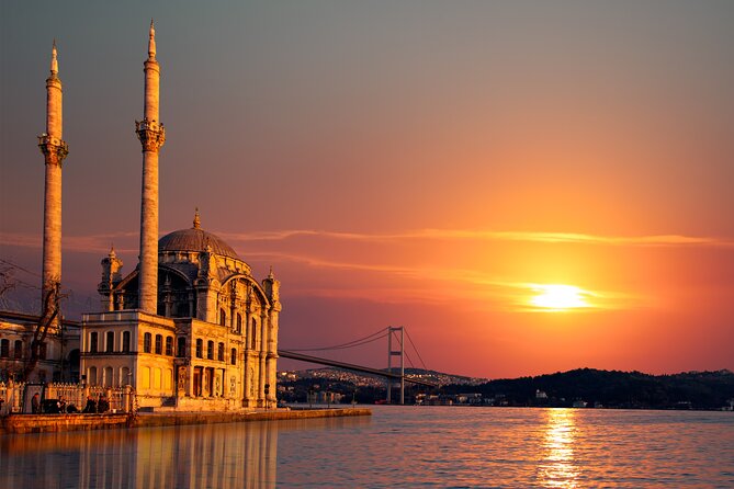 Istanbul Bosphorus Sunset Yacht Cruise with Snack and Refreshment - Fatih Sultan Mehmet Bridge and Kanlıca on the Asian Side
