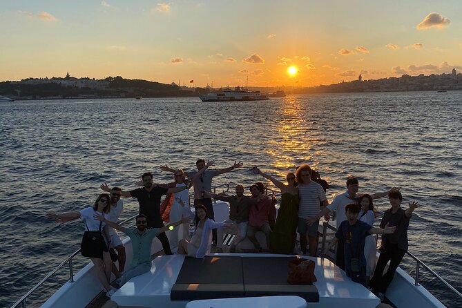 Istanbul Bosphorus Sunset Yacht Cruise - The yacht vibe: comfortable seating, and a small group advantage