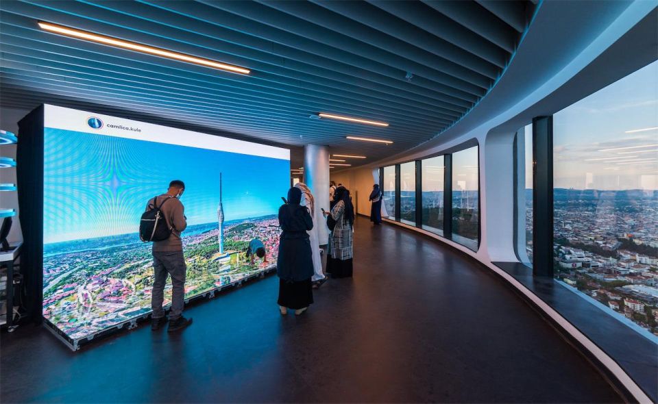 Istanbul: Camlica Tower Entry with Optional Dining Choices - Entering Çamlıca Tower: Lifts Up, City Views Down