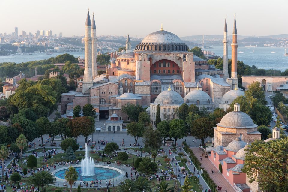 Istanbul Classics Half-Day Morning Tour - Blue Mosque interior: six minarets and the blue tiles you came for