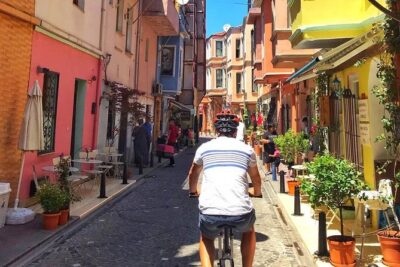 Istanbul Eurasia Bike & Boat Tour - Balat to Fener & Balat: old streets, Spice Bazaar, and a bridge horizon