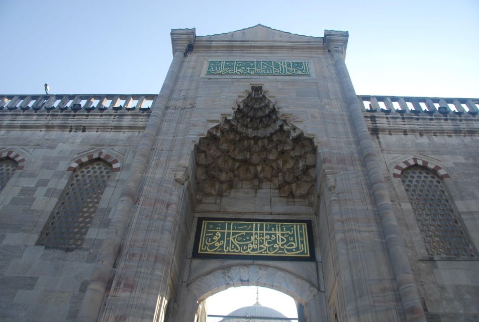 Istanbul Full Day Byzantine & Ottoman Traces Tour - Blue Mosque with its Iznik tiles: what you’re actually looking at