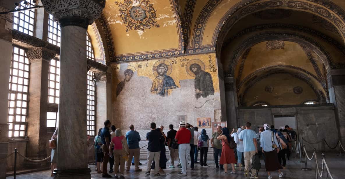 Istanbul: Hagia Sophia & Basilica Cistern Tour with Tickets - Meeting in Sultanahmet: Getting Started on Time
