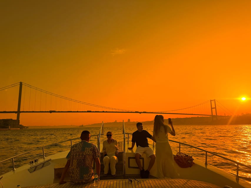 Istanbul: Morning or Sunset Cruise with Guide and Snacks - Snacks, tea, coffee, soft drinks, and a DJ on the same deck
