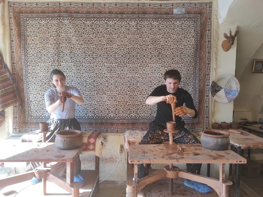 Istanbul: Pottery Workshop - Where You Go in Istanbul: Cağaloğlu and TESTİ QUARTZ CERAMIC
