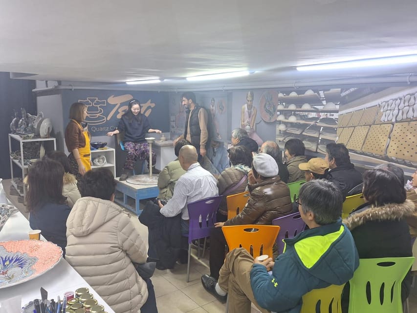 Istanbul: Pottery Workshop - The Instructor and Small-Group Pace: Helpful, Friendly, and Sometimes Rushed