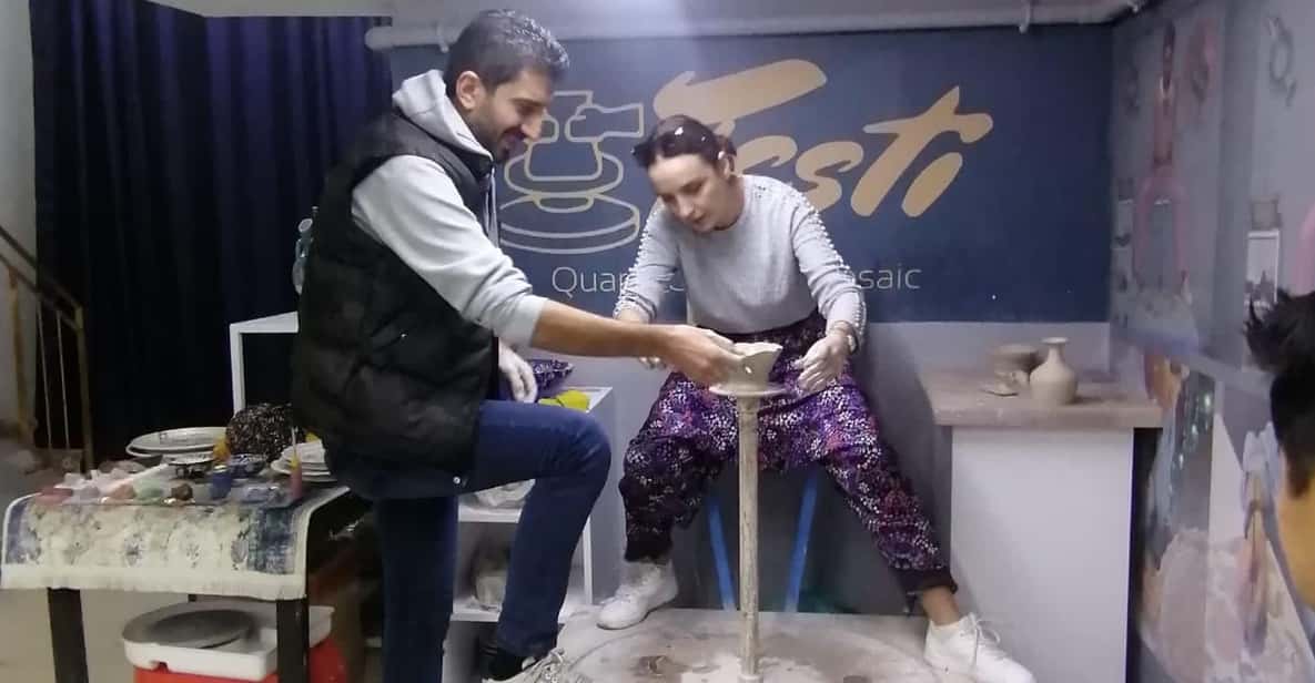 Istanbul: Pottery Workshop - Your Finished Piece: Molding and Painting Done for Real